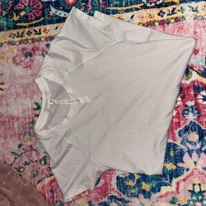 lululemon athletica White Short Sleeve Tee